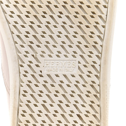 Hermes Calfskin Pegase Pop Quicker Sneakers 37 Beige Multicolor 7 of 12