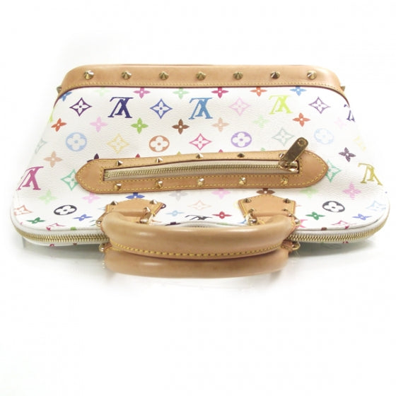 Louis Vuitton Monogram Multicolor Alma White 5 of 10