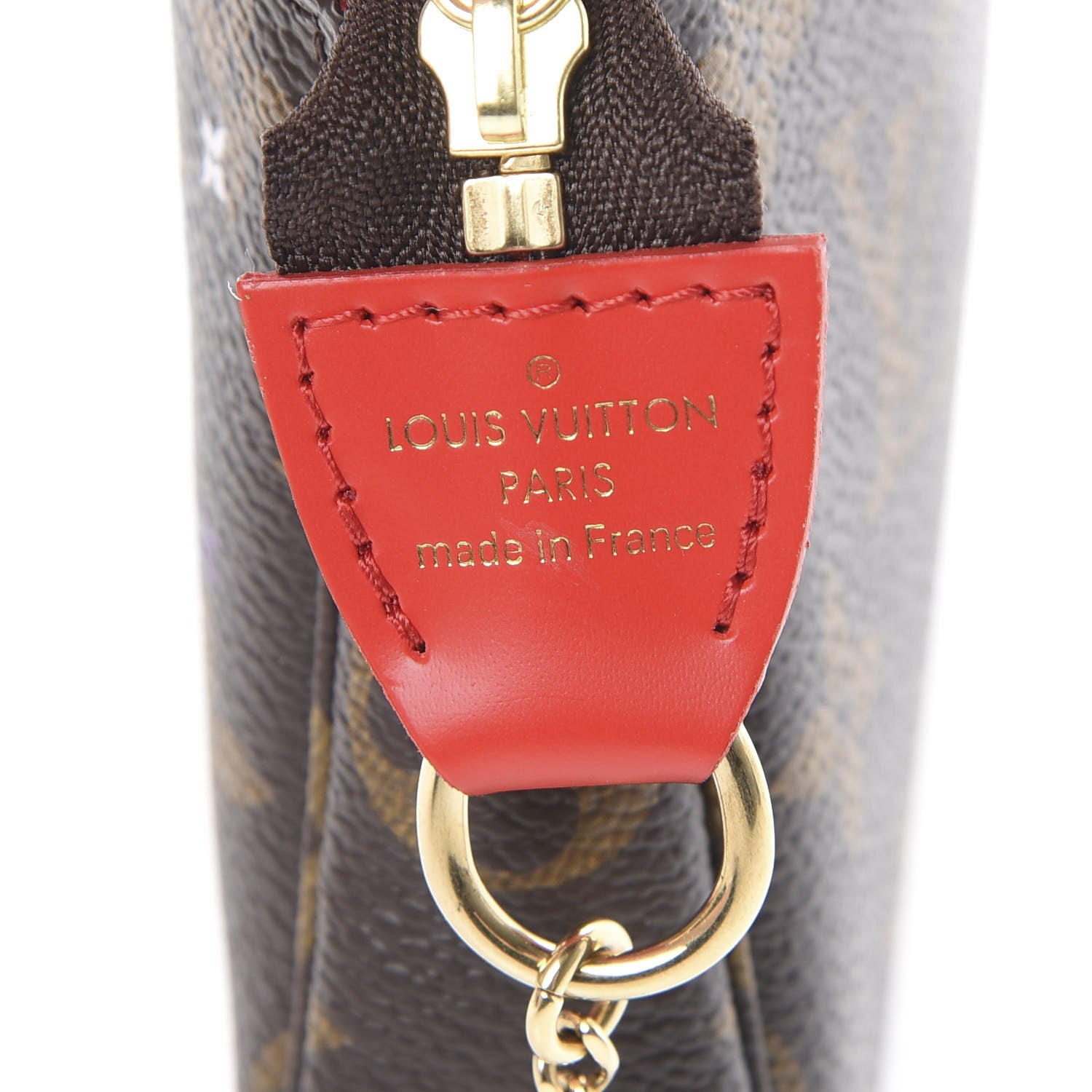 Louis Vuitton Monogram 2020 Christmas Animation Bumper Cars Mini Pochette Accessories Coquelicot 5 of 7