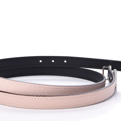 Hermes Swift Epsom 13mm Focus Belt 80 Rose Eglantine Bleu Indigo 5 of 6