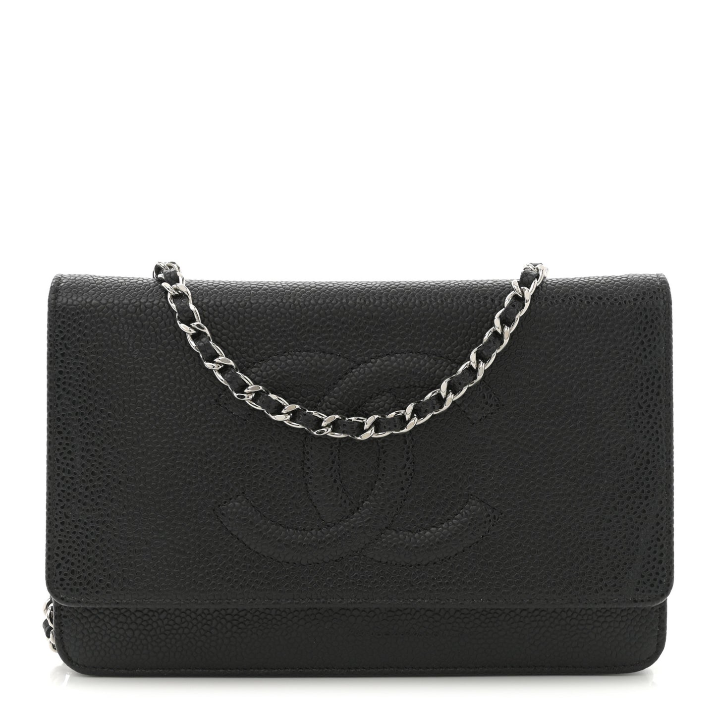 Caviar Timeless CC Wallet on Chain WOC Black