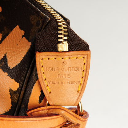 Louis Vuitton Monogram Graffiti Pochette Accessories Peach 6 of 7