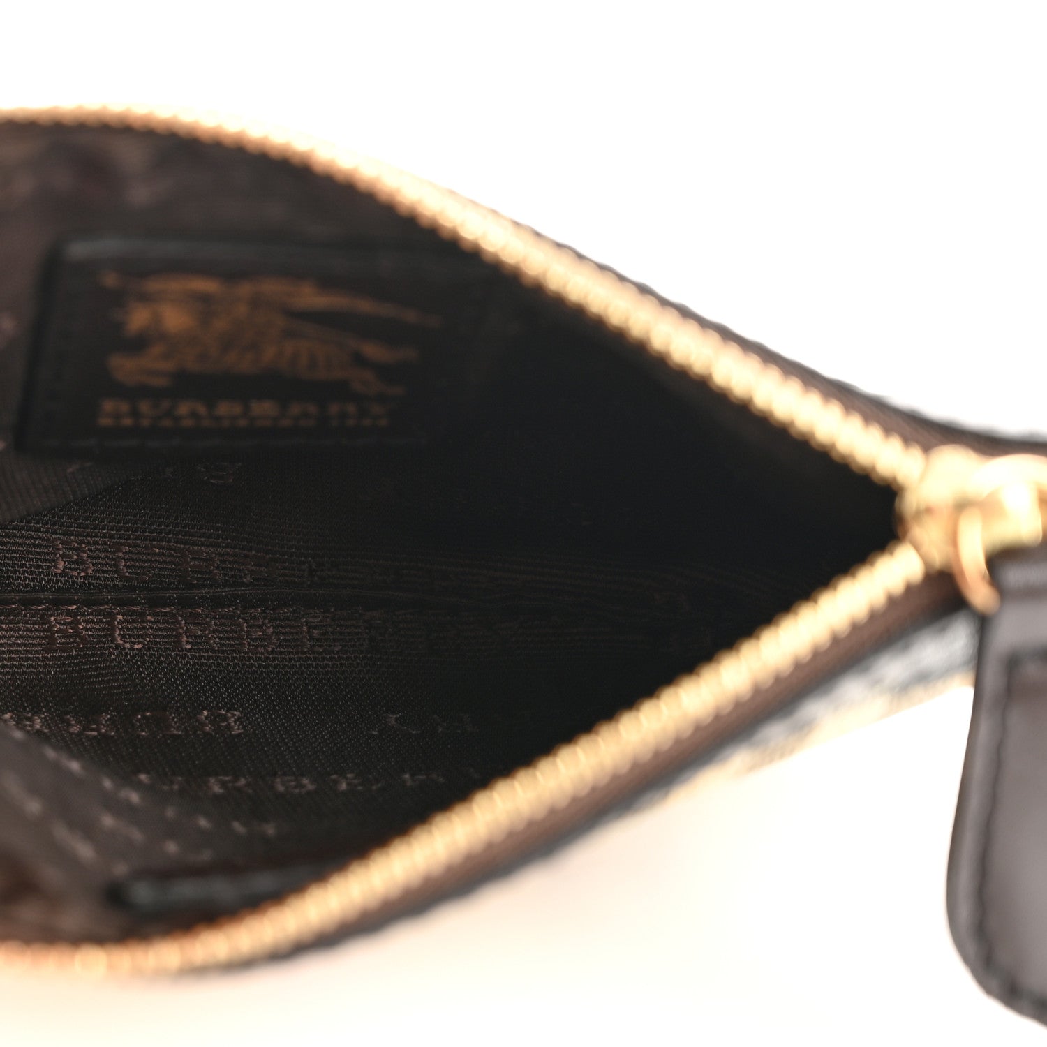 Burberry Haymarket Wristlet Pouch 5 of 10