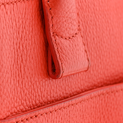 Chanel Grained Calfskin Mini Neo Executive Shopper Tote Red 14 of 14