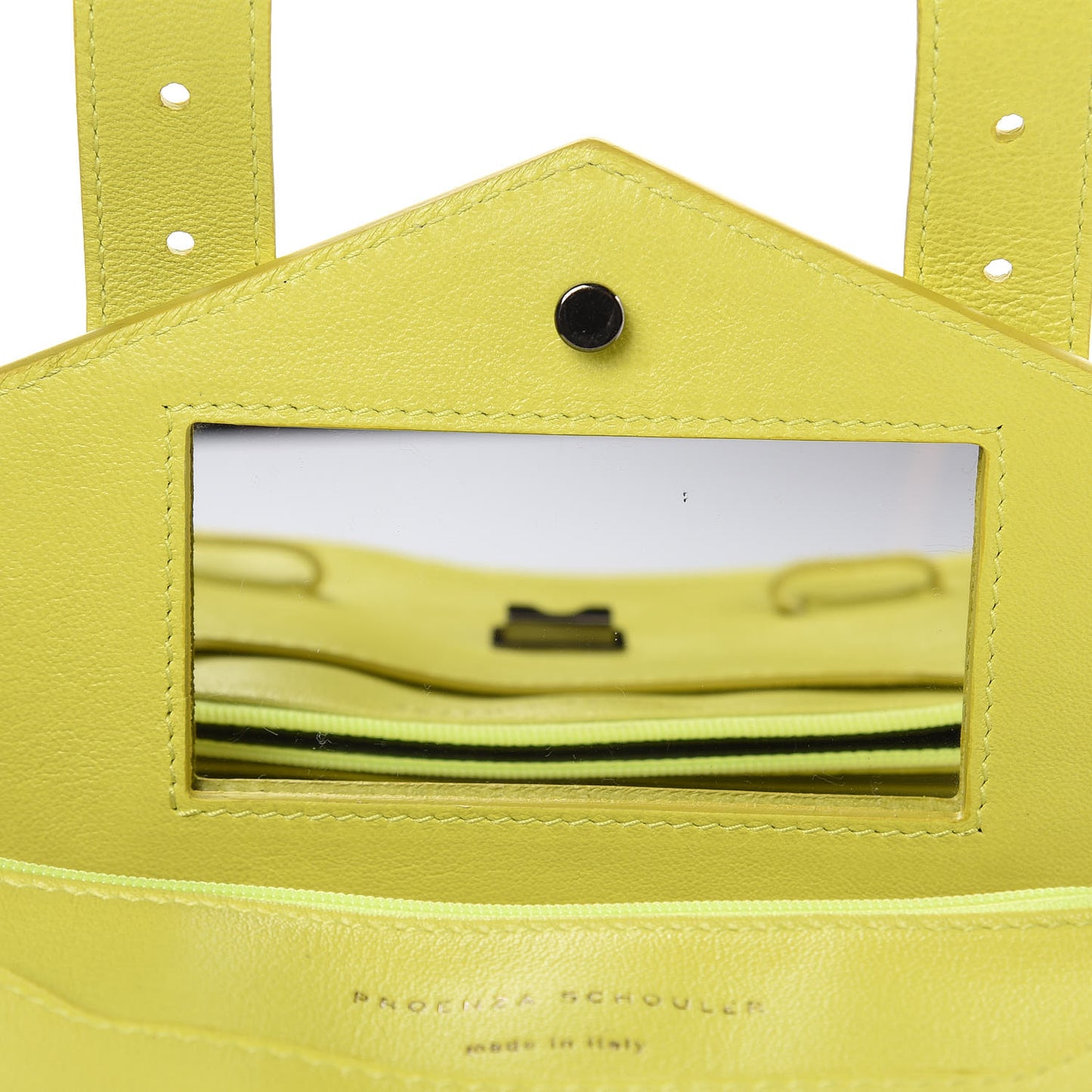 Lambskin PS1 Large Chain Wallet Sunshine