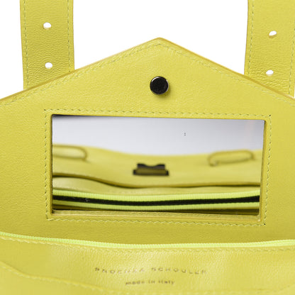 Proenza Schouler Lambskin PS1 Large Chain Wallet Sunshine 7 of 15