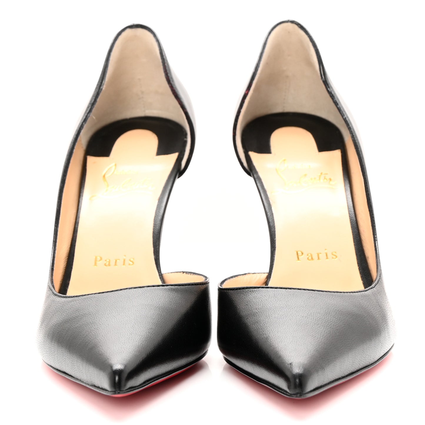 Shiny Nappa Iriza 85 Pumps 37.5 Black