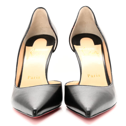 Christian Louboutin Shiny Nappa Iriza 85 Pumps 37.5 Black 2 of 13