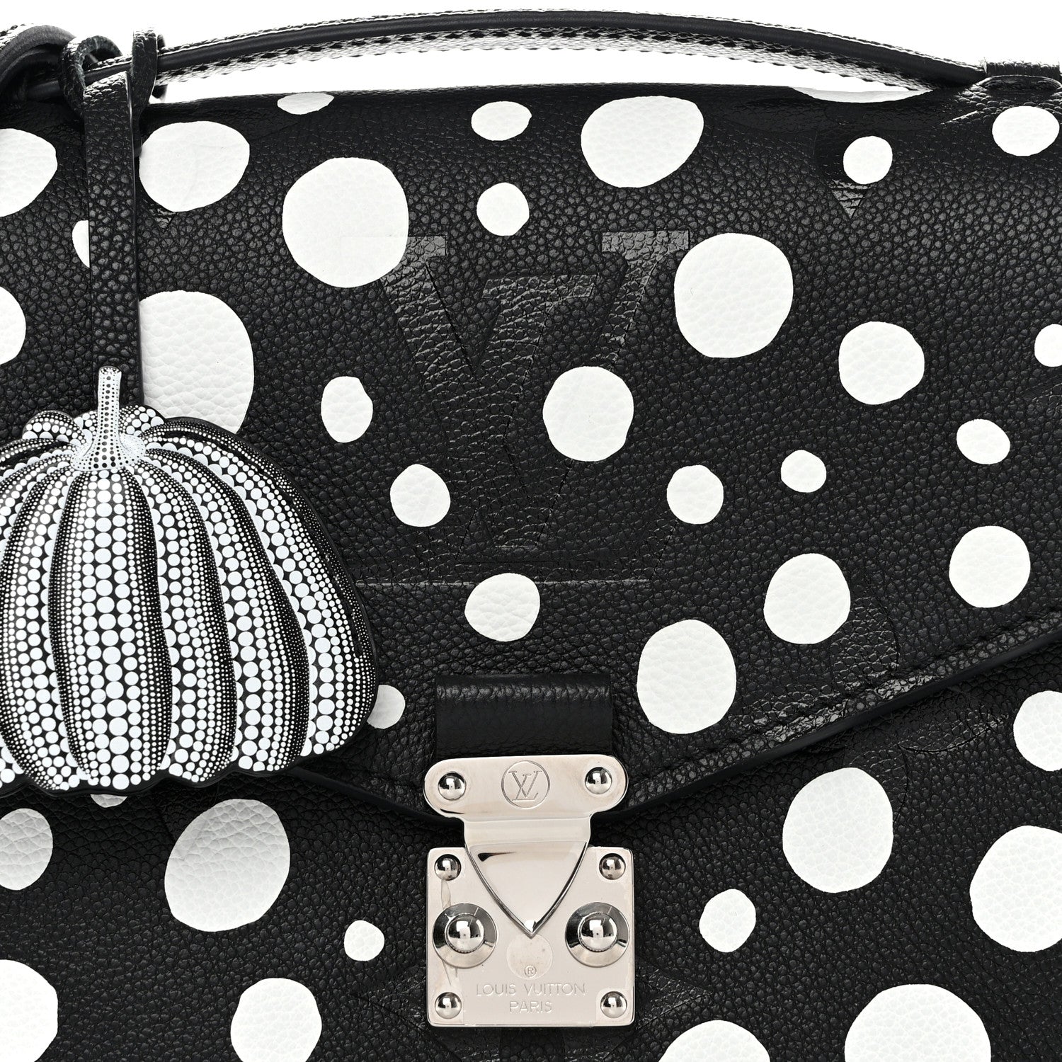 Louis Vuitton LV X YK Empreinte Monogram Giant Pochette Metis Black 8 of 10