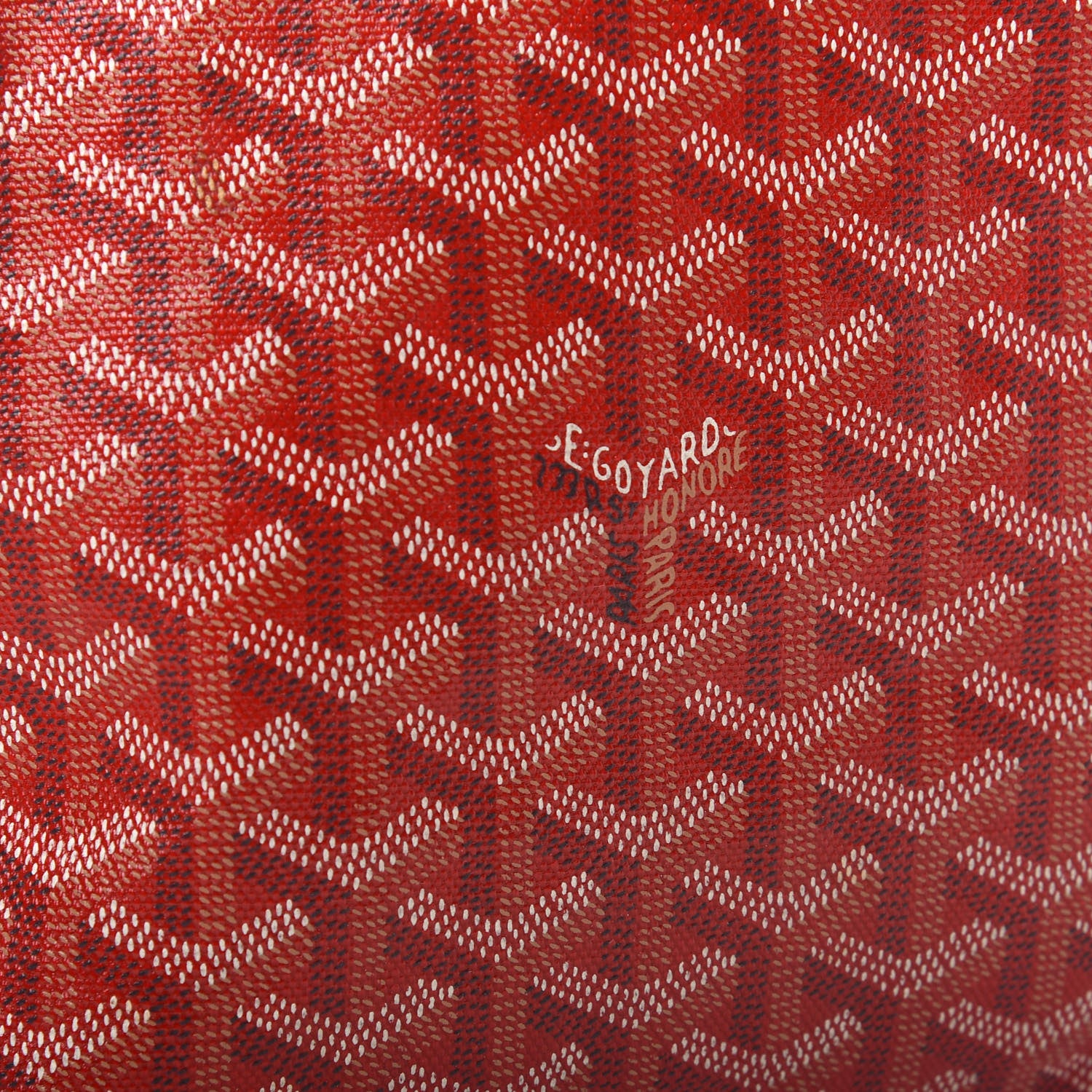 Goyard Goyardine Saint Louis GM Red 10 of 10