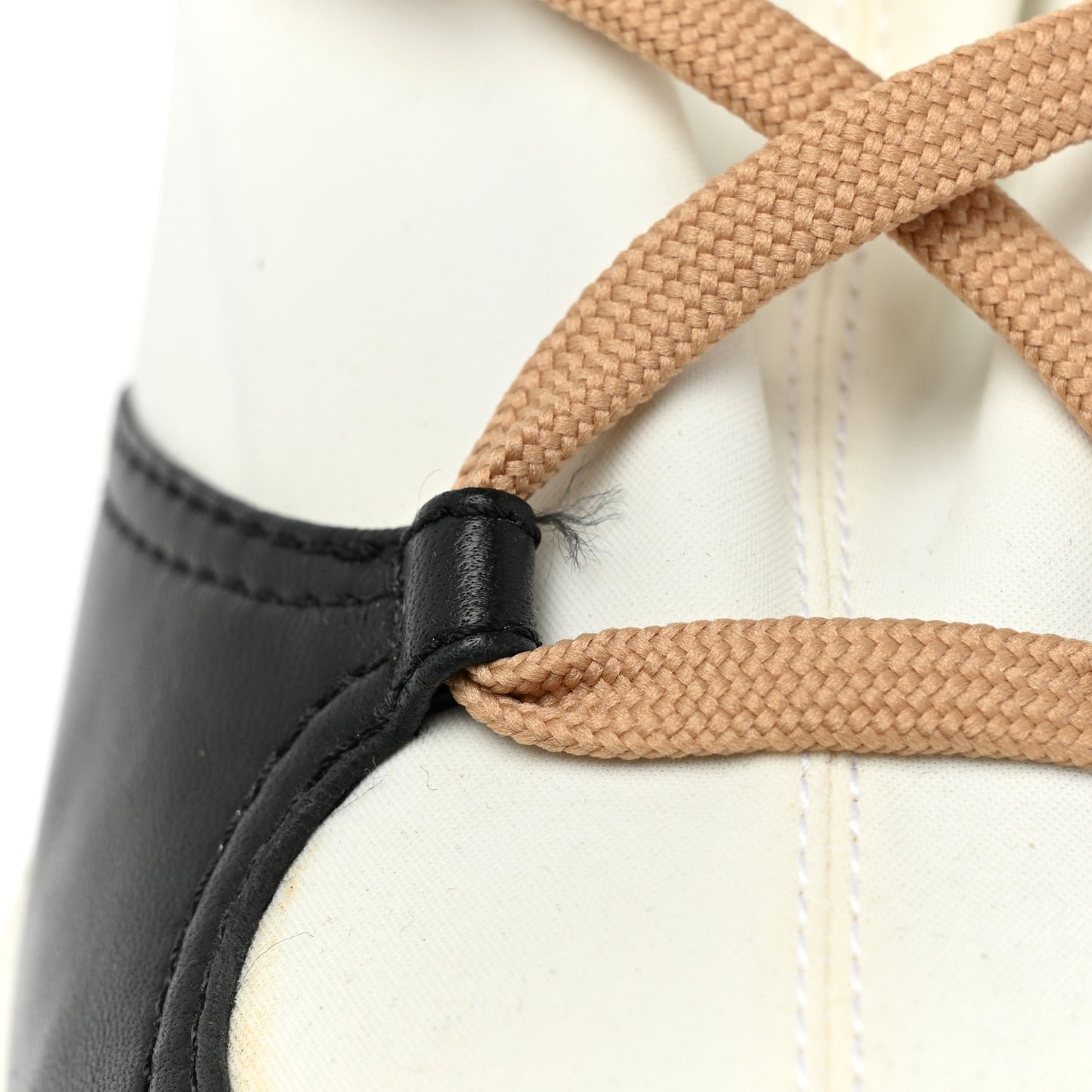Patent Calfskin Runway Wedge Short Platform Boots 36.5 Black White Beige