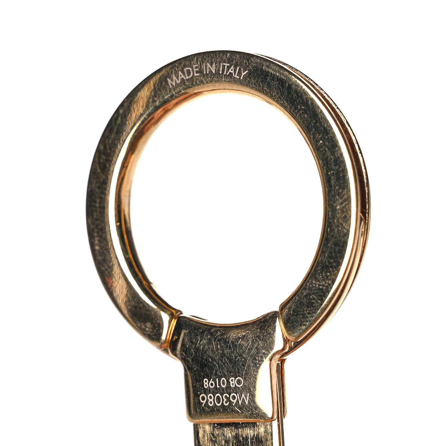 Louis Vuitton Brass Monogram Blooming Flowers Bag Charm Key Holder Rose Ballerine 3 of 6