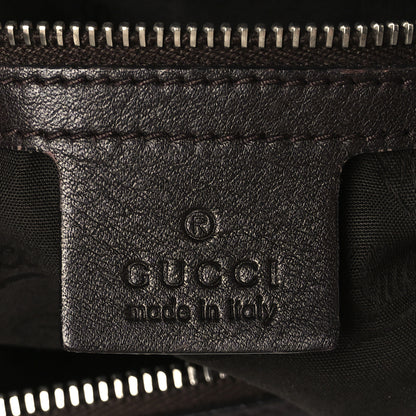 Gucci Guccissima Medium GG Twins Hobo Dark Brown 5 of 12