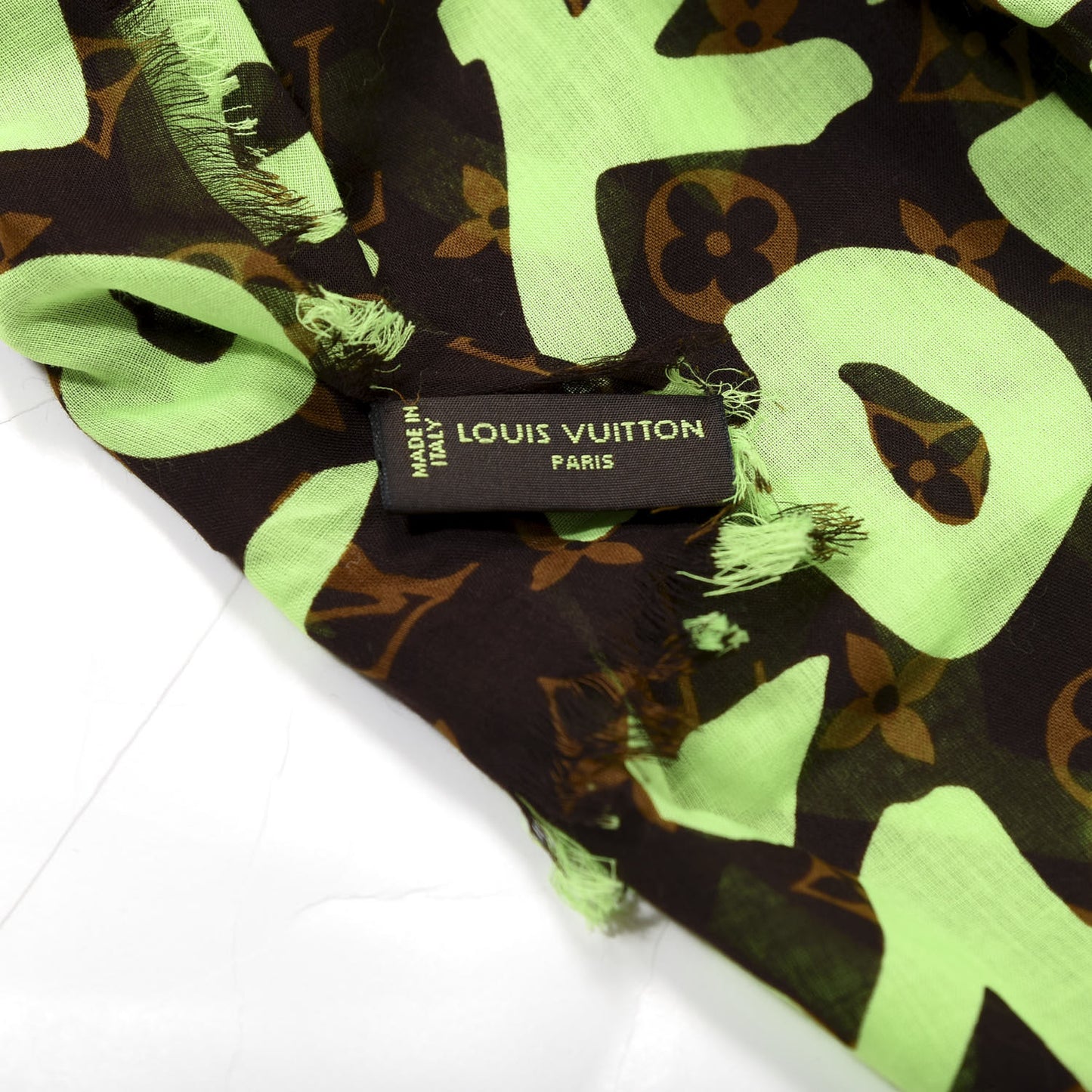Cotton Graffiti Pareo Green