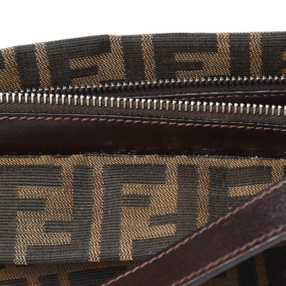 Fendi Zucca Shoulder Bag Tobacco 9 of 10