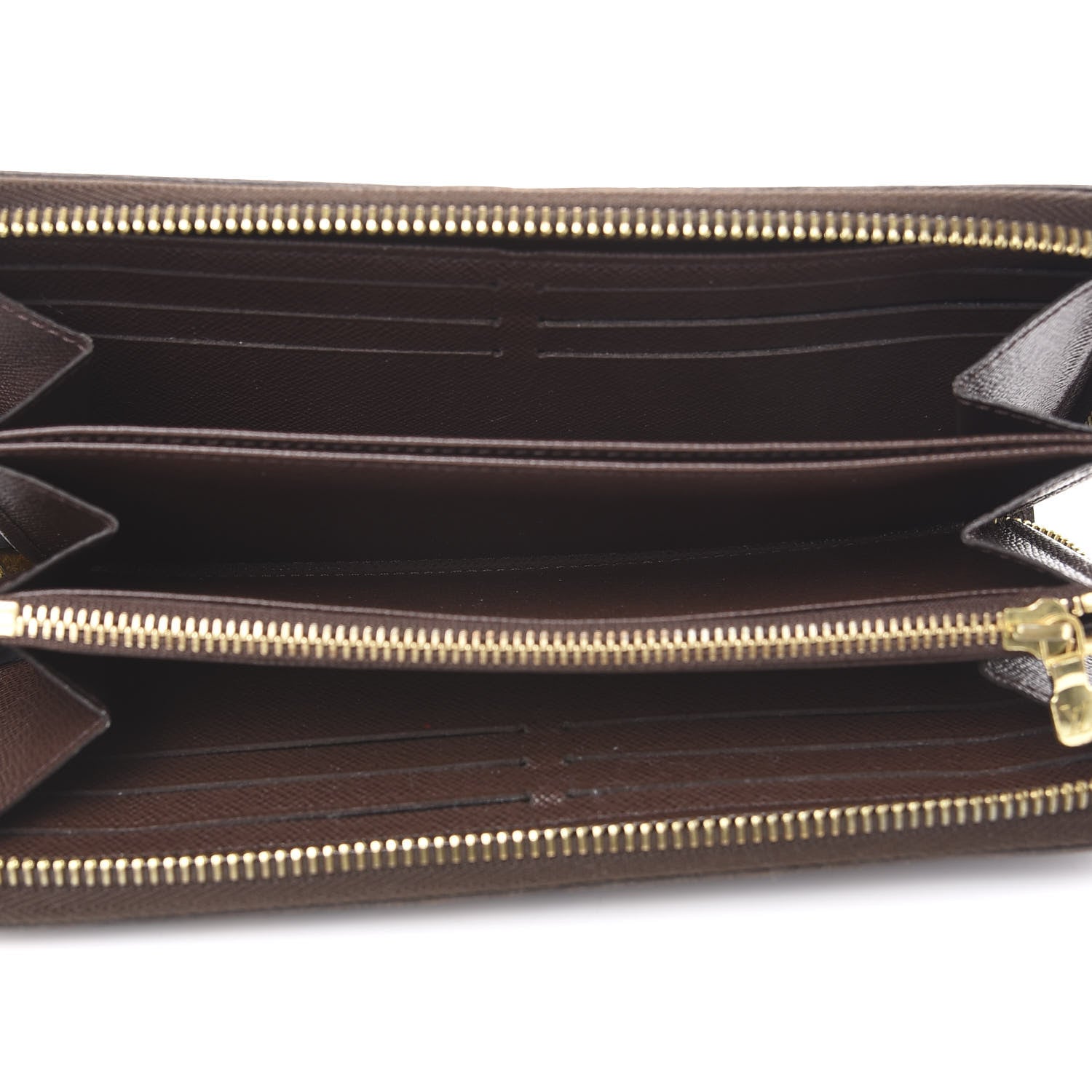 Louis Vuitton Damier Ebene Zippy Wallet 4 of 9