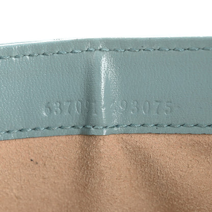 Gucci Boarded Dyana Lux Calfskin Mini Jackie 1961 Hobo Dusty Azure 7 of 12
