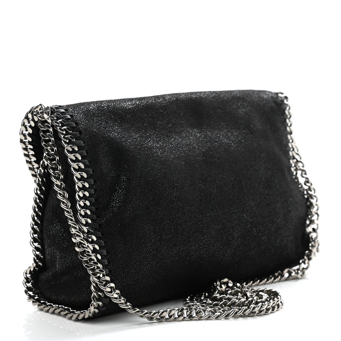 Shaggy Deer Falabella Mini Crossbody Bag Black