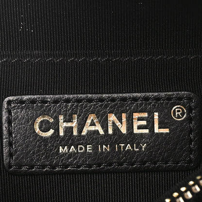 Chanel Calfskin Quilted Banane Waist Bag Fanny Pack Black 6 of 10