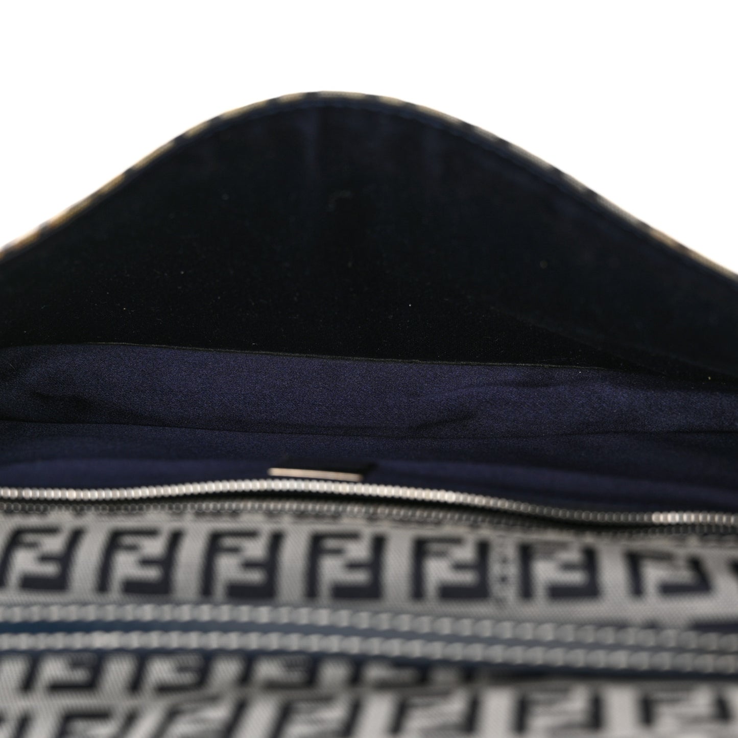 Zucchino Baguette Shoulder Bag Navy