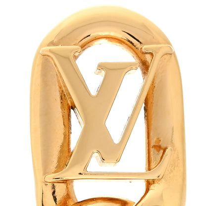 Louis Vuitton Metal LV Get Dressed Earrings Gold 5 of 8