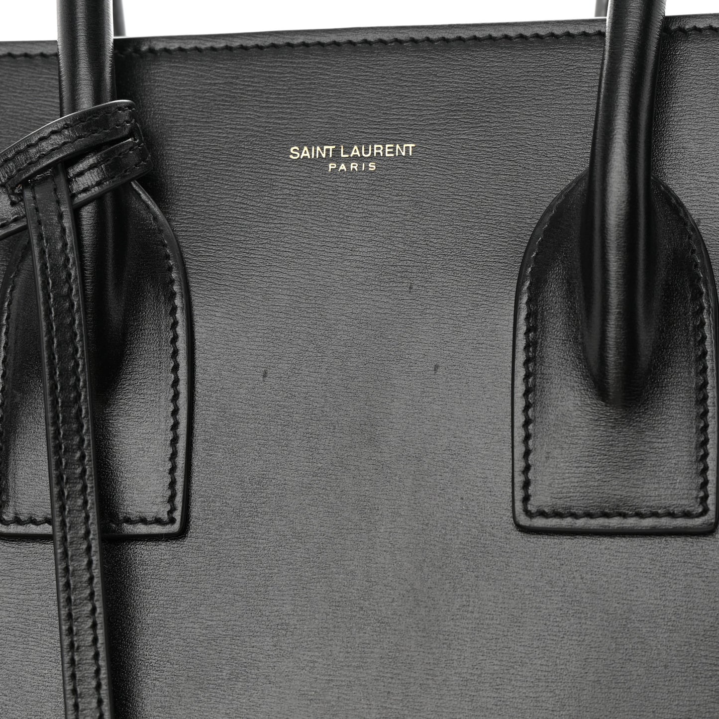 Calfskin Small Sac De Jour Black
