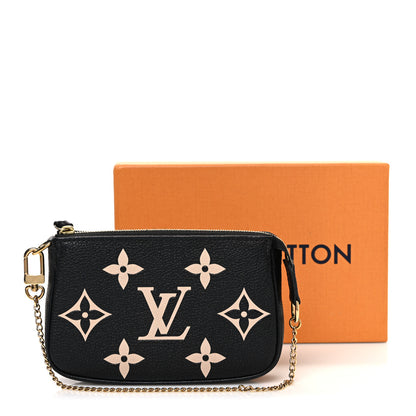 Louis Vuitton Empreinte Monogram Giant Mini Pochette Accessories Black 7 of 7
