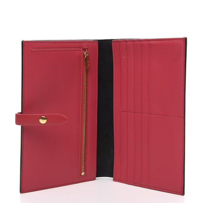 Celine Grained Calfskin Large Multifunction Strap Wallet Black 5 of 8