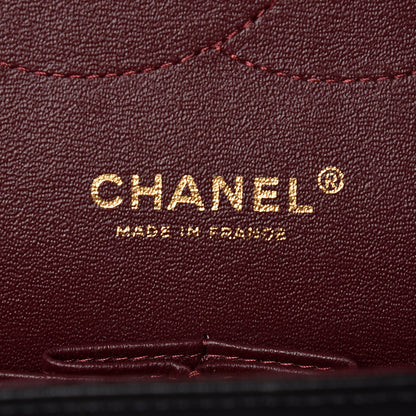 Chanel Lambskin Quilted Jumbo Double Flap Black 6 of 18