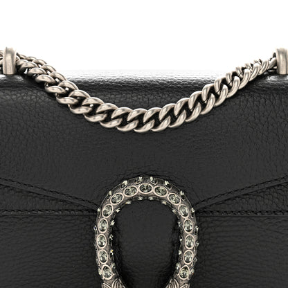 Gucci Calfskin Mini Dionysus Shoulder Bag Black 8 of 12