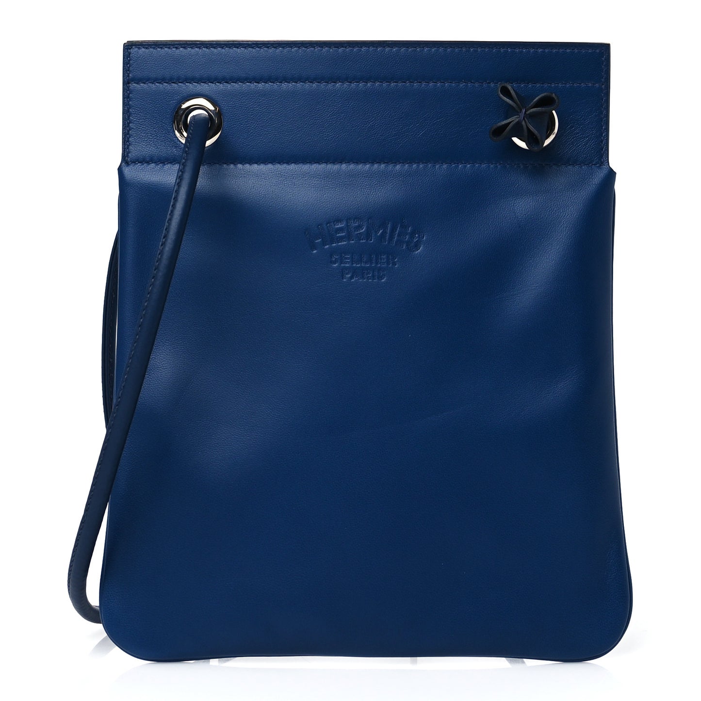 Milo Lambskin Swift Mini Aline Deep Blue