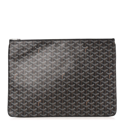 Goyard Goyardine Senat Pochette GM Black 1 of 9