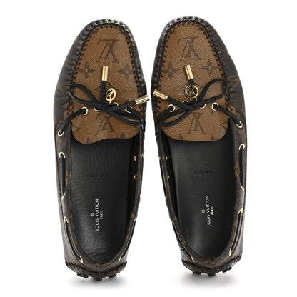 Louis Vuitton Patent Monogram Gloria Loafers 38.5 3 of 18