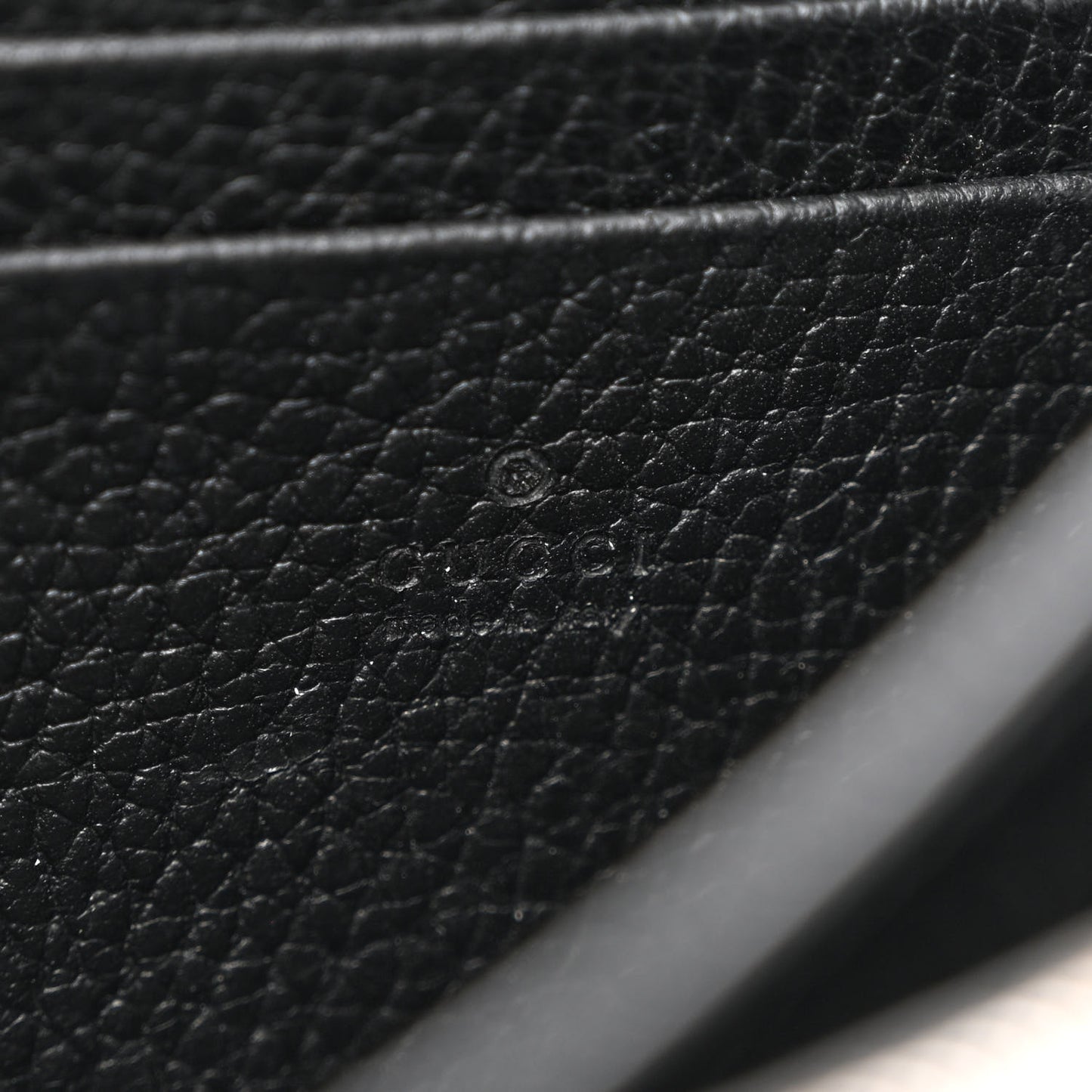 Calfskin Mini Dionysus Chain Wallet Black