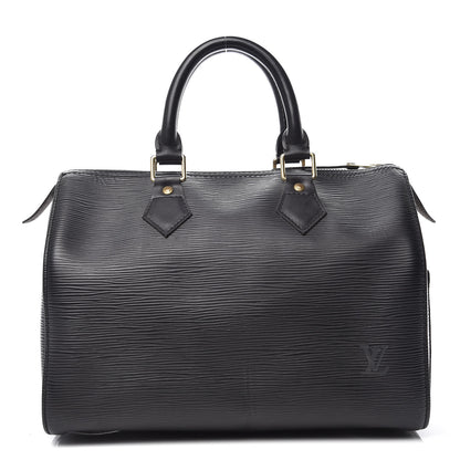 Louis Vuitton Epi Speedy 25 Black 1 of 19
