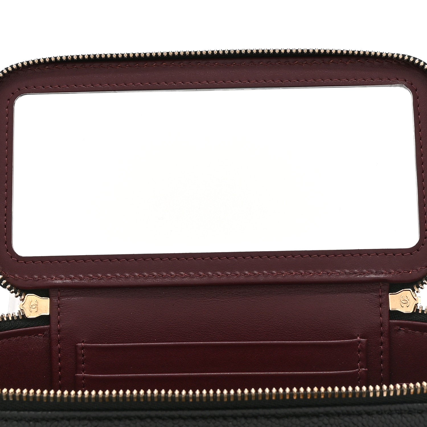 Chanel Caviar Quilted Top Handle Pocket Vanity Case Black 6 of 11