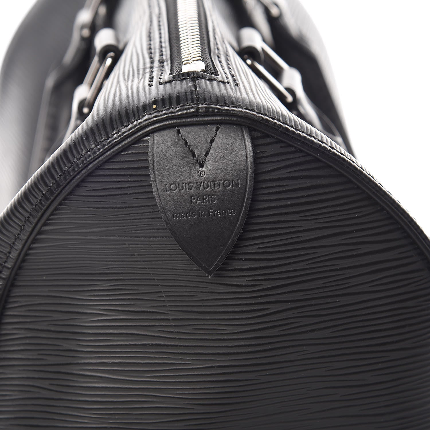 Louis Vuitton Epi Speedy 25 Black 6 of 11
