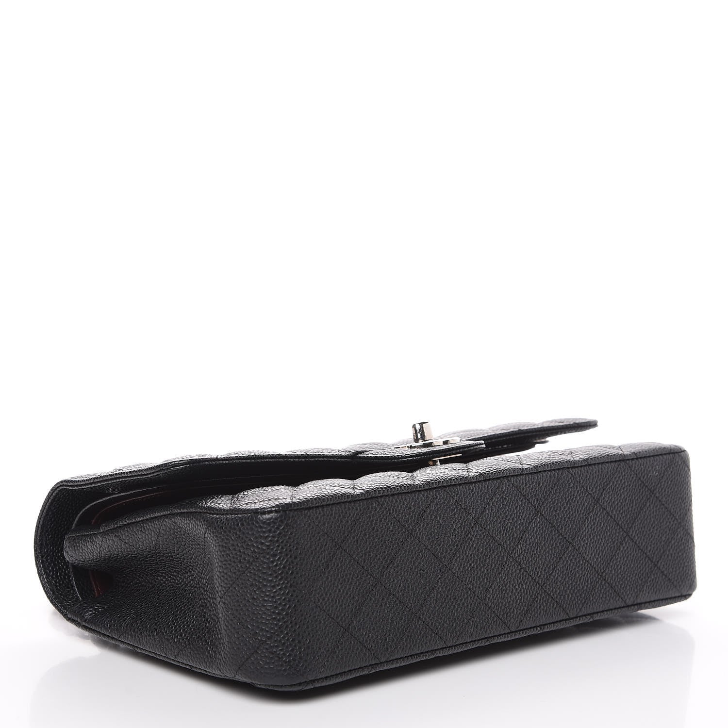 Chanel Caviar Quilted Medium Double Flap Black 3 of 9