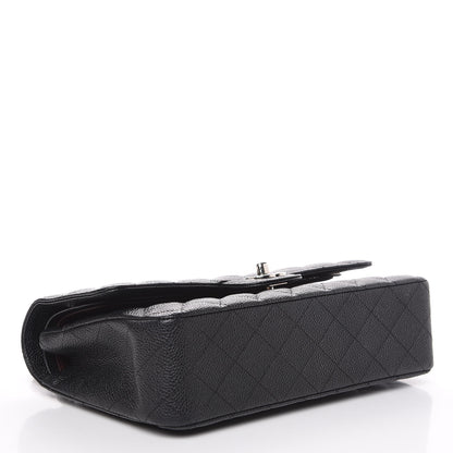 Chanel Caviar Quilted Medium Double Flap Black 3 of 9