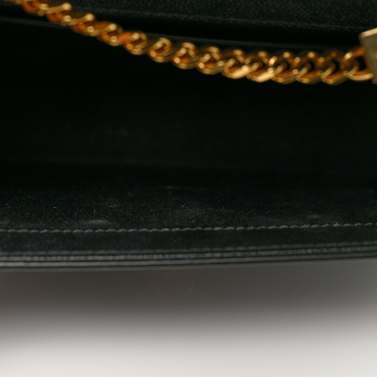 Grain De Poudre Small Monogram Kate Satchel Black