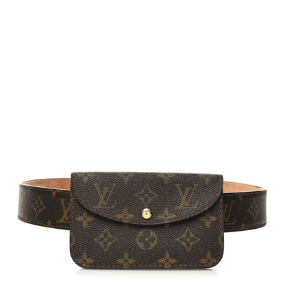Louis Vuitton Monogram Pochette Solo Belt 1 of 9