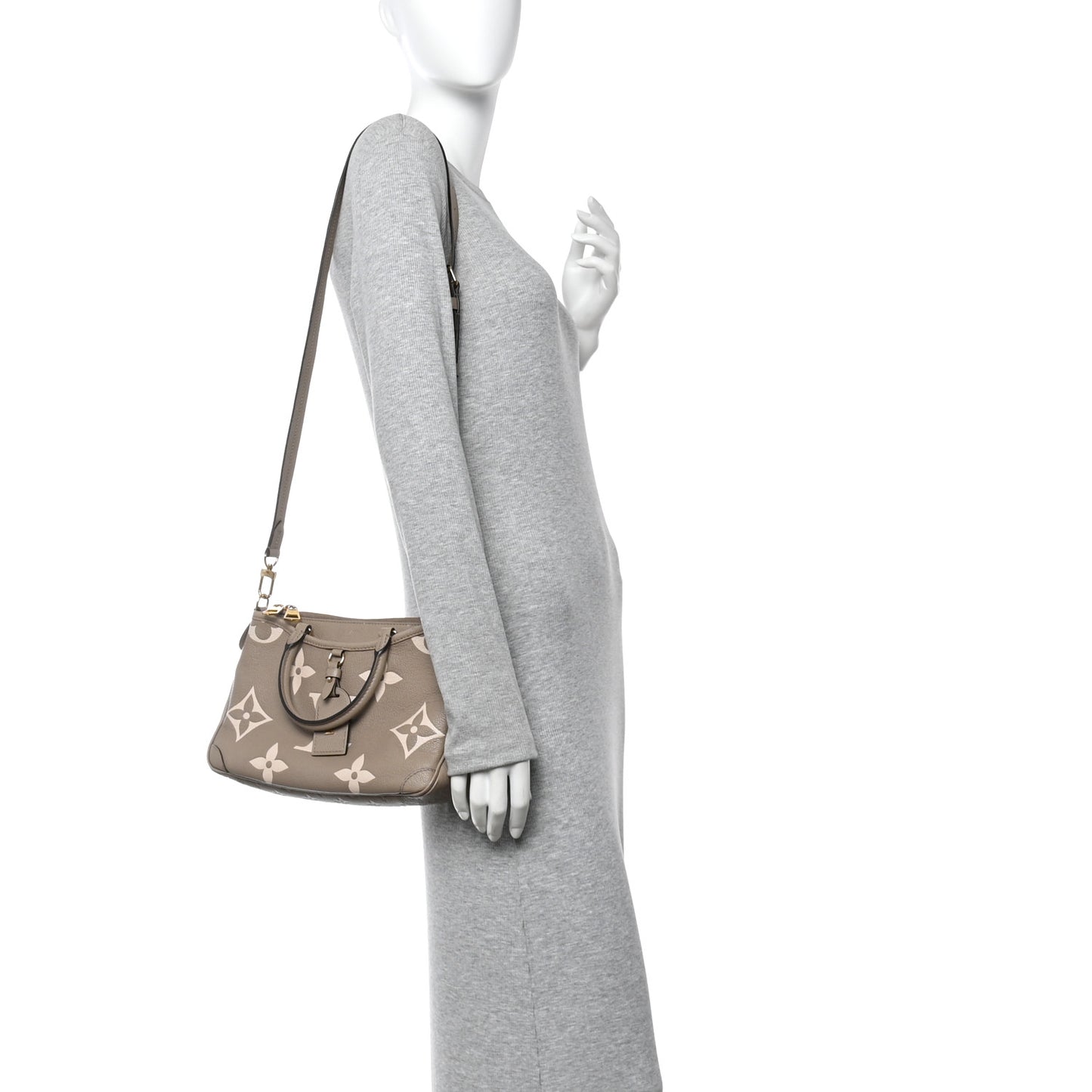 Empreinte Monogram Giant Trianon PM Tourterelle Creme