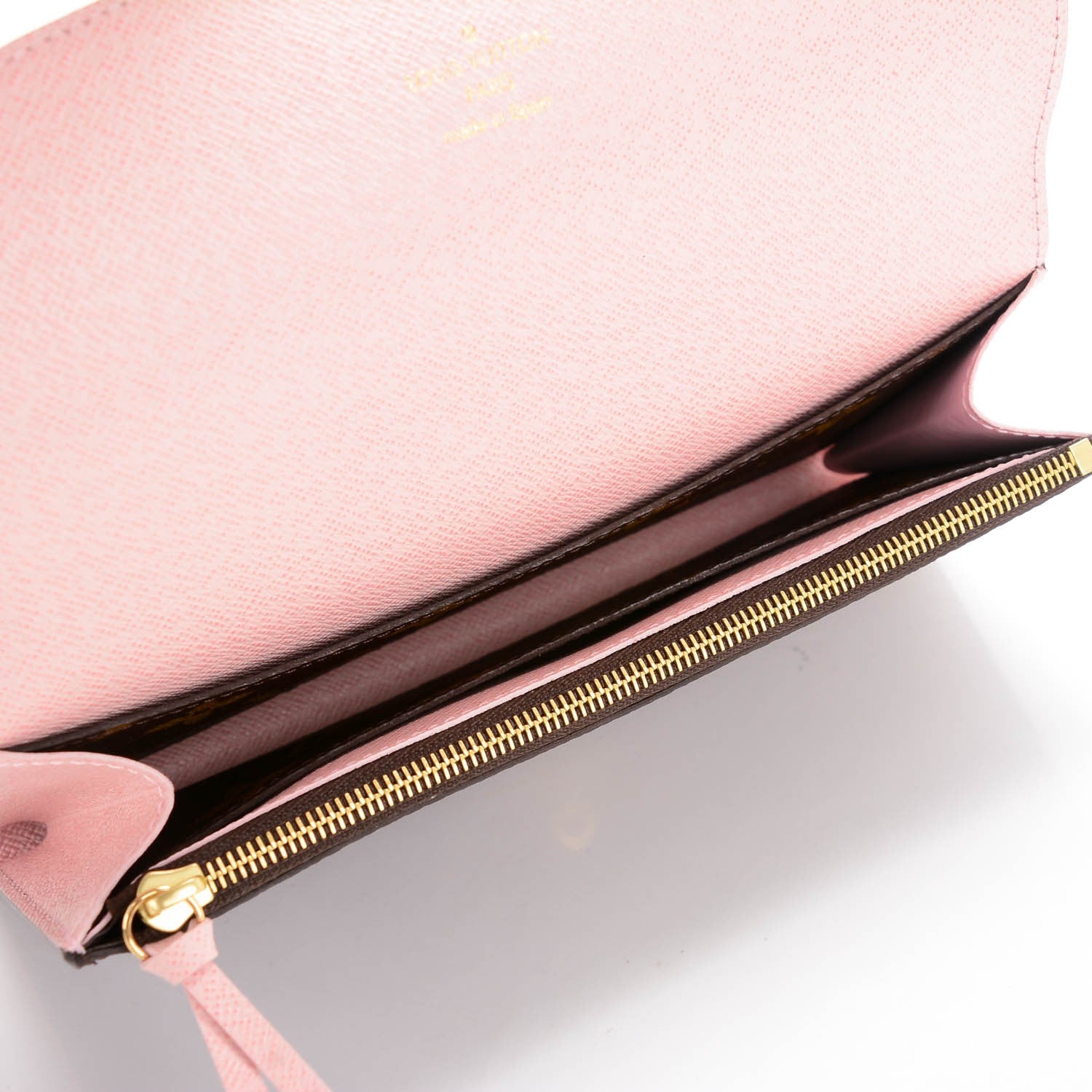 Louis Vuitton Monogram Emilie Wallet Rose Ballerine 5 of 7