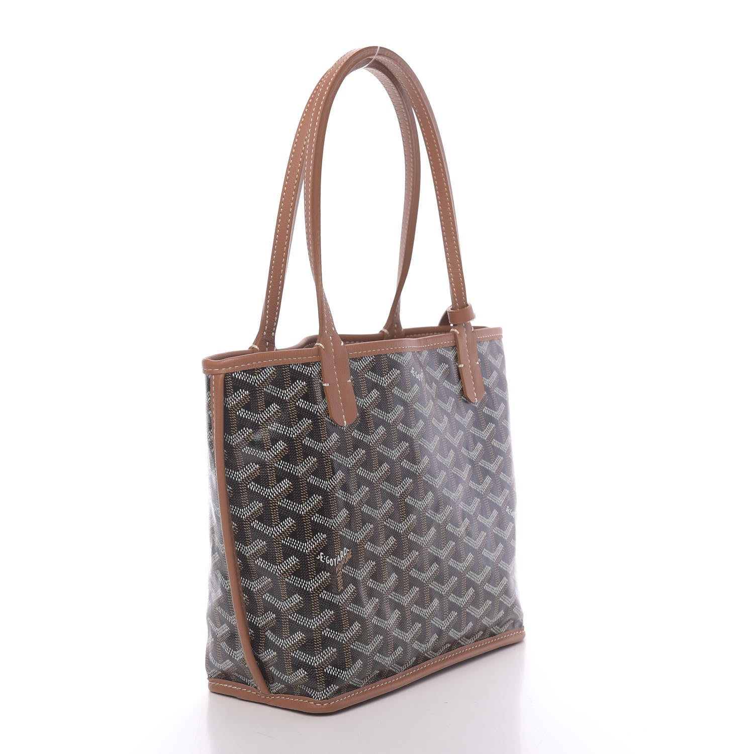 Goyard Goyardine Reversible Mini Anjou Black Gold 4 of 17