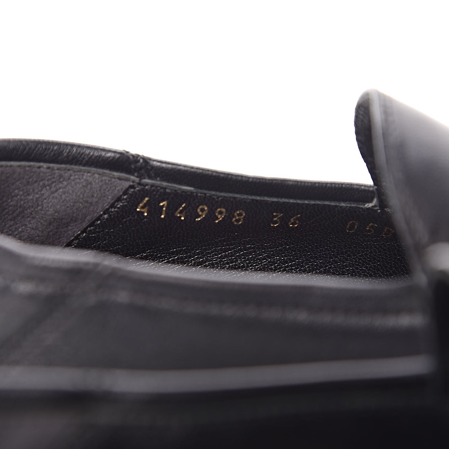 Lambskin Womens Brixton Horsebit Loafers 36 Black