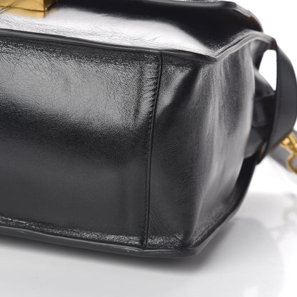 Fendi Agnello Old Shine Large Kan U Shoulder Bag Black 9 of 9