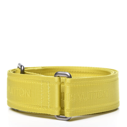 Louis Vuitton Canvas Adjustable Shoulder Strap Yellow 2 of 3