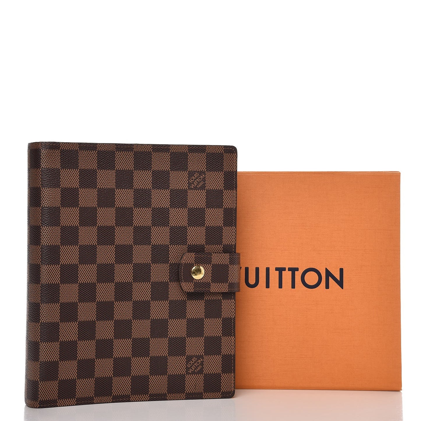 Damier Ebene Large Ring Agenda Cover