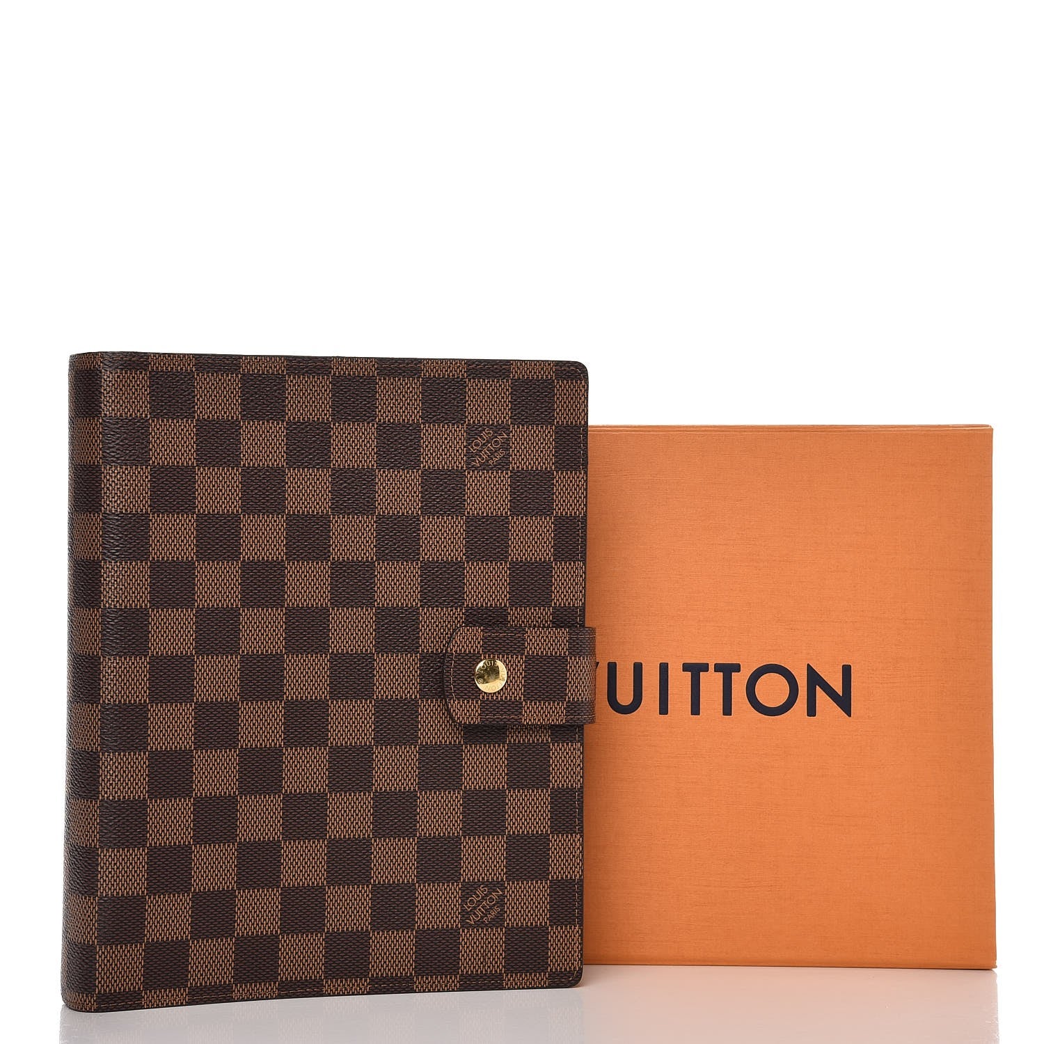 Louis Vuitton Damier Ebene Large Ring Agenda Cover 8 of 8