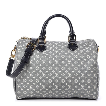 Louis Vuitton Monogram Idylle Speedy Bandouliere 30 Encre 1 of 9